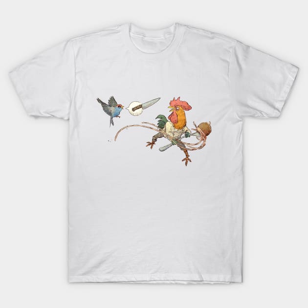 Meatball Fight T-Shirt by jesse.lonergan